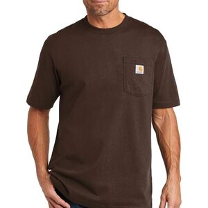 Carhartt Men's Dark Brown Pocket T-Shirt K87